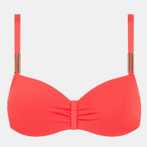 Chantelle Badmode Icon corail haut de bikini préformé