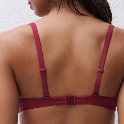 Chantelle Badmode Icon rouge haut de bikini préformé