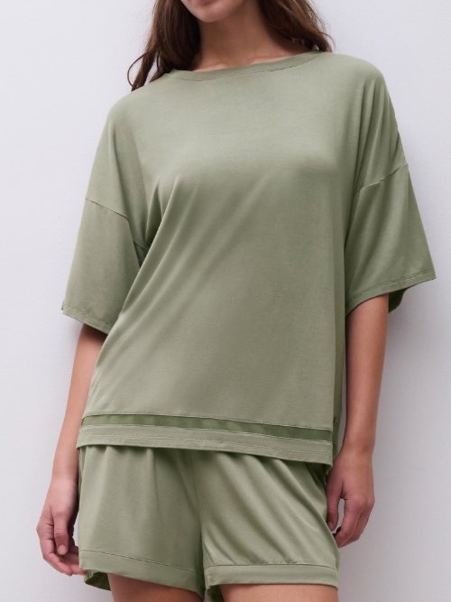 Chantelle Nachtmode Joe vert pantalon de pyjama