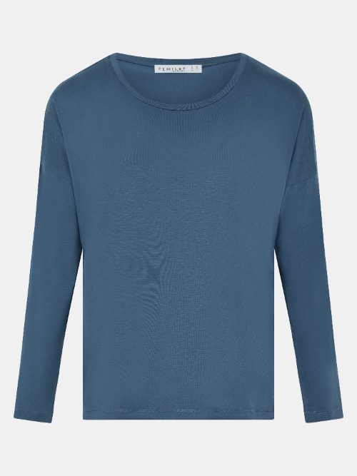 Femilet Lingerie de Nuit Yara bleu chemise de nuit