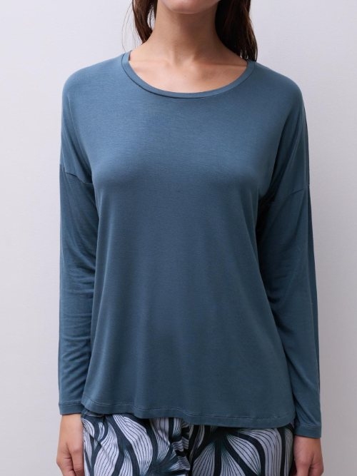 Femilet Lingerie de Nuit Yara bleu chemise de nuit