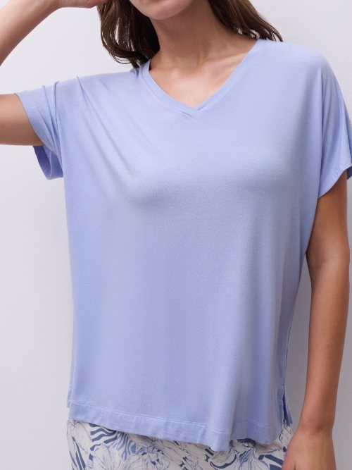 Femilet Lingerie de Nuit Loraine lilas chemise de nuit