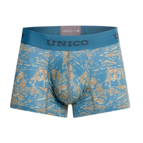 Mundo Unico Brocado bleu sport trunk