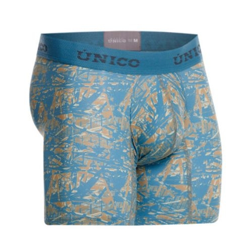 Mundo Unico Brocado bleu boxer