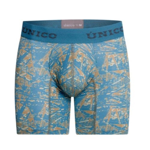 Mundo Unico Brocado bleu boxer