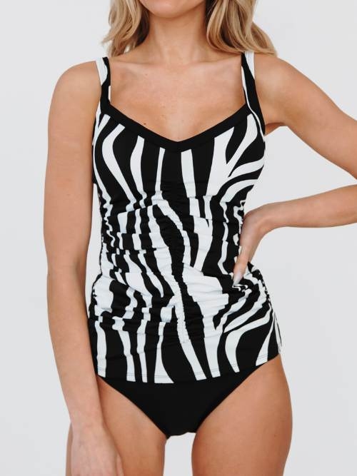 Bomain Bergen bleu tankini set