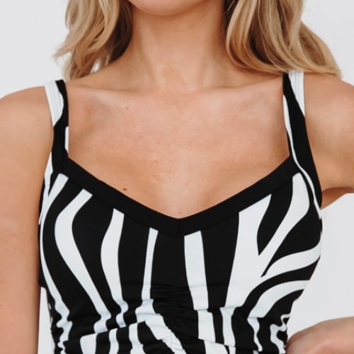 Bomain Bergen bleu tankini set