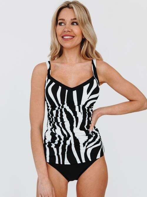 Bomain Bergen bleu tankini set