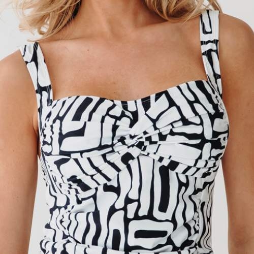 Bomain Ottowa noir tankini set