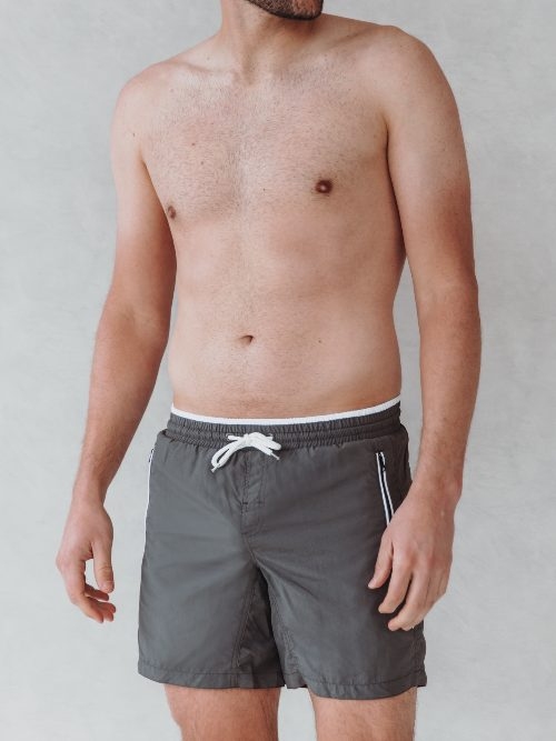 Bomain Basic gris maillot de bain pour homme