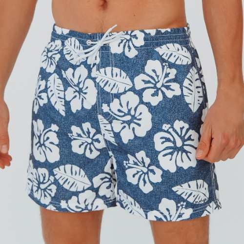 Bomain Boaz bleu marine maillot de bain pour homme