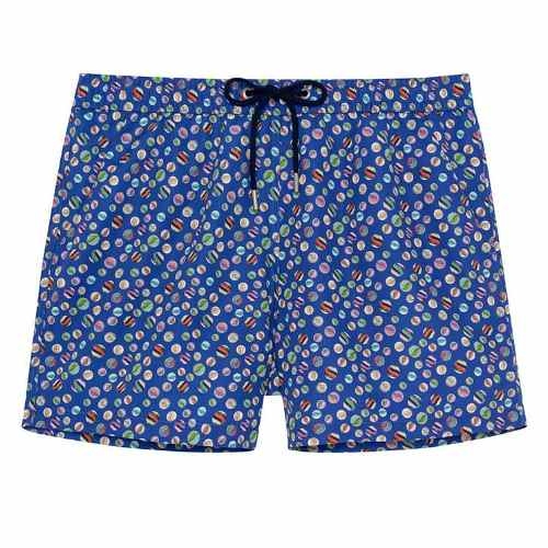 HOM Swimwear SoCoa bleu/print maillot de bain pour homme