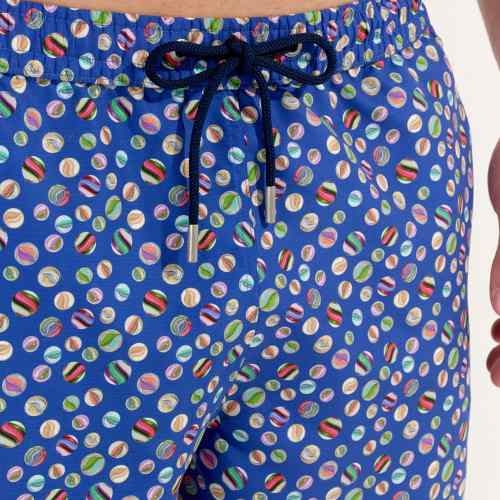 HOM Swimwear SoCoa bleu/print maillot de bain pour homme