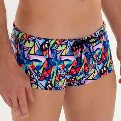 HOM Swimwear Idylle multicolore/print maillot de bain pour homme