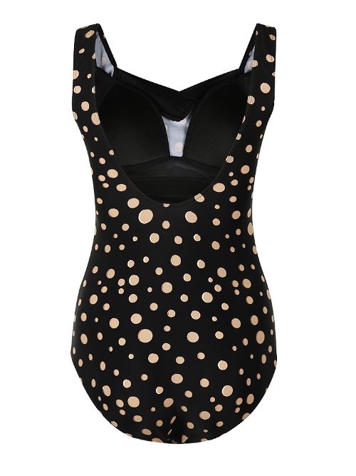 Mila Golden Dots noir maillot de bain