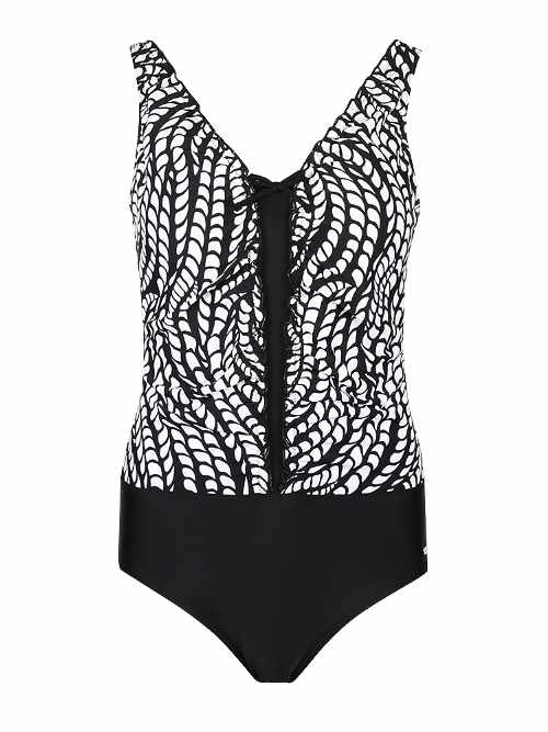 Mila Vibes noir/blanc maillot de bain