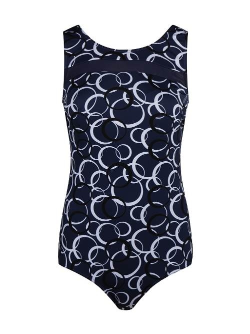 Mila Circles bleu marine maillot de bain