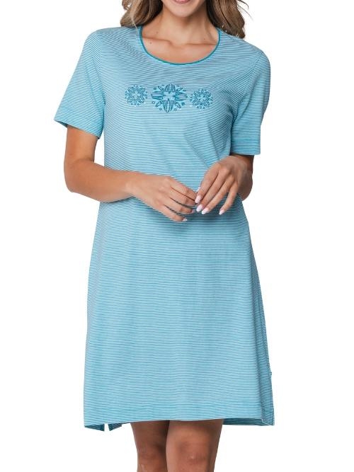 Pastunette Femme turquoise chemise de nuit