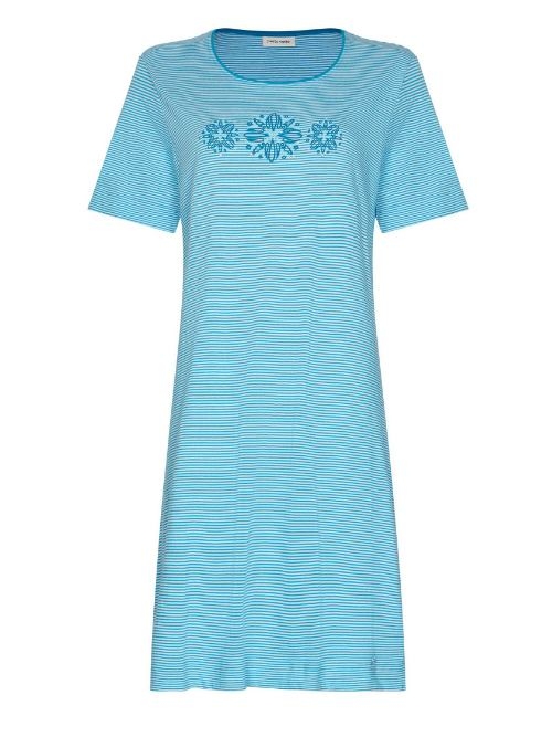 Pastunette Femme turquoise chemise de nuit