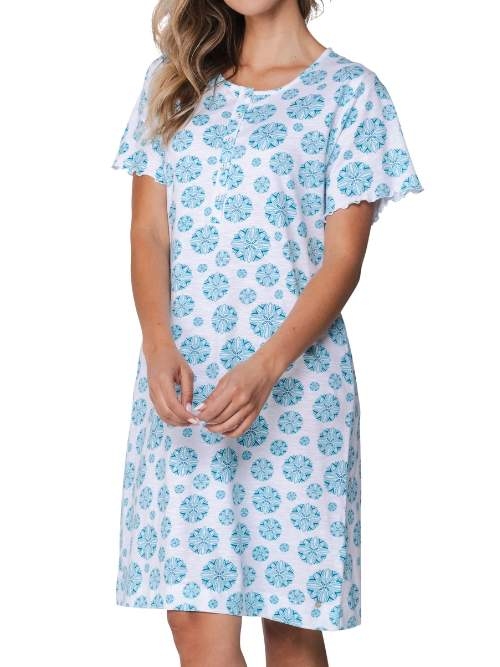 Pastunette Femme turquoise chemise de nuit