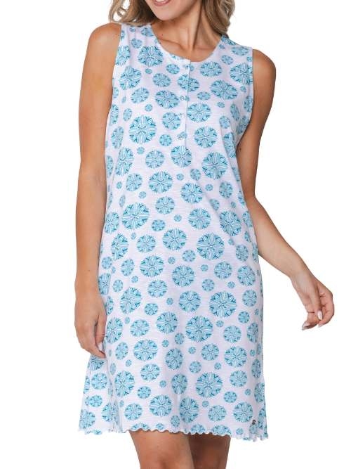 Pastunette Femme turquoise chemise de nuit