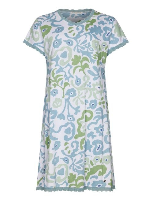 Pastunette Femme bleu chemise de nuit