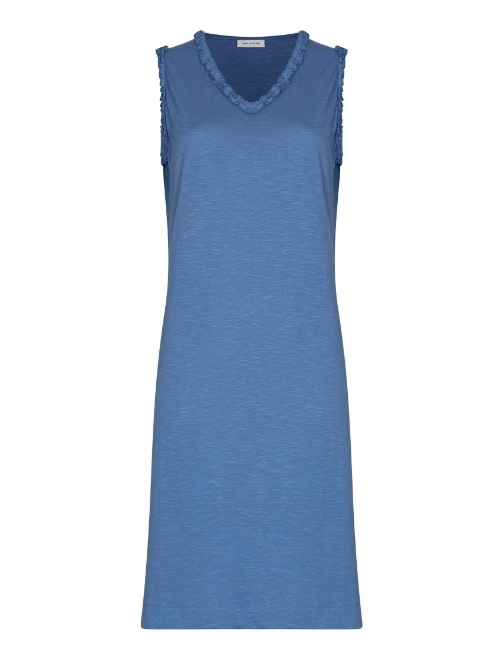 Pastunette Femme bleu chemise de nuit