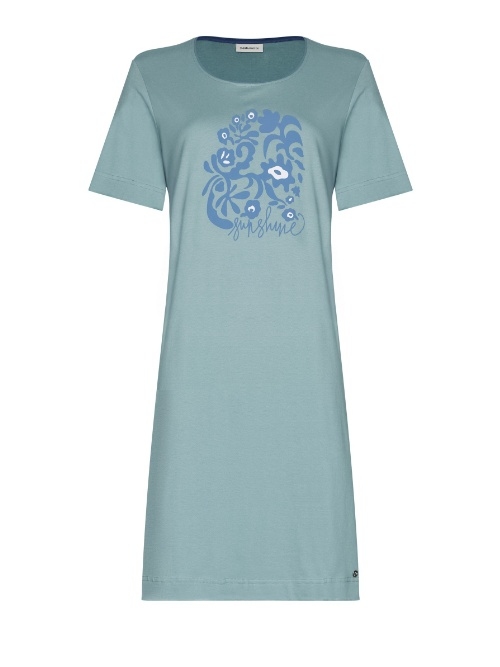 Pastunette Femme bleu chemise de nuit