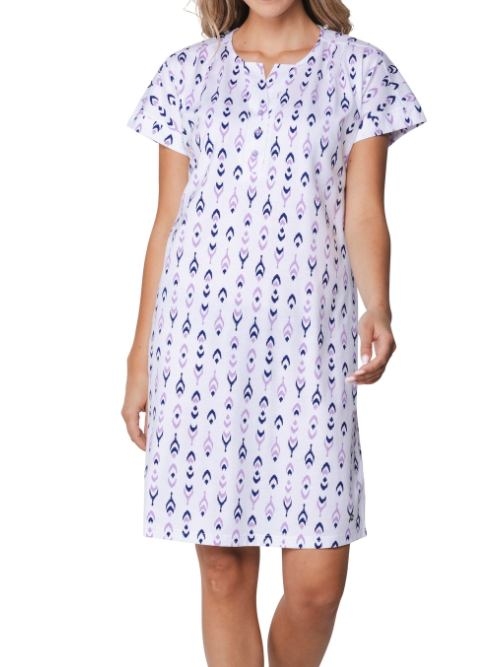 Pastunette Femme bleu marine chemise de nuit