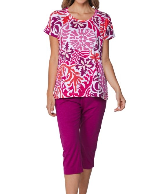 Pastunette Femme rose pyjama