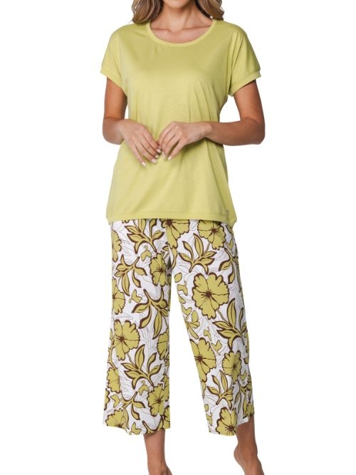 Pastunette Femme jaune pyjama