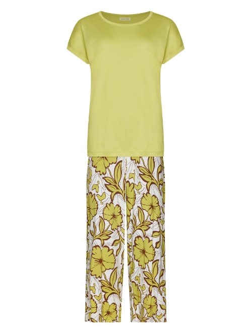 Pastunette Femme jaune pyjama