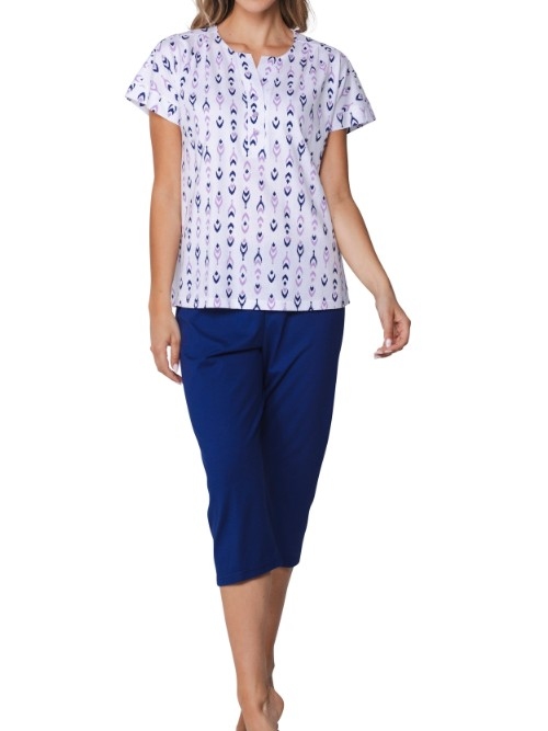 Pastunette Femme bleu marine pyjama