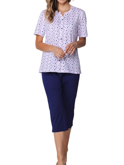 Pastunette Femme bleu marine pyjama
