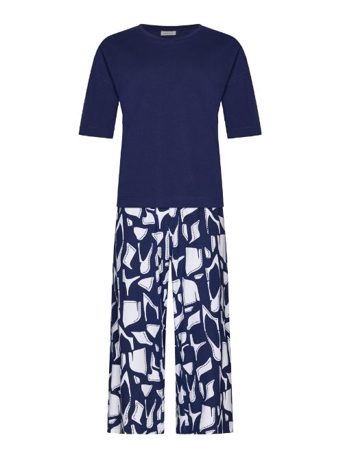 Pastunette Femme bleu marine pyjama