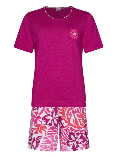 Pastunette Femme rouge foncé shortama