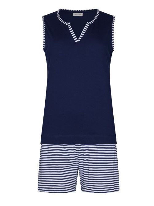 Pastunette Femme bleu marine shortama