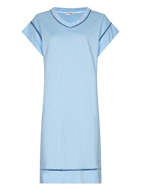 Pastunette Femme bleu chemise de nuit