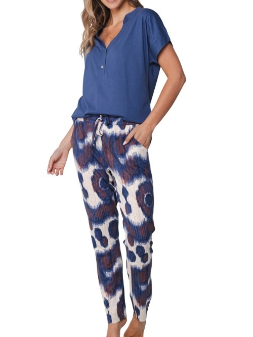 Pastunette Femme bleu pyjama