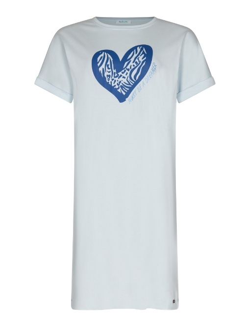 Rebelle Femme bleu chemise de nuit