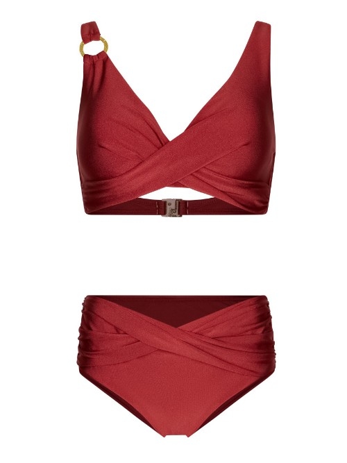 Pastunette Badmode rouge foncé set