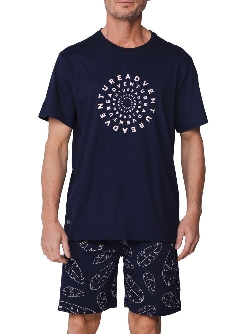 Pastunette Homme bleu marine shortama