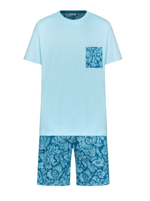 Pastunette Homme bleu shortama