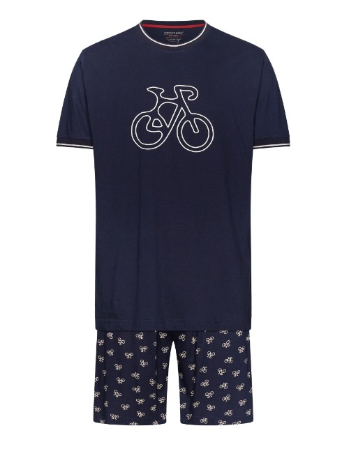 Pastunette Homme bleu marine shortama