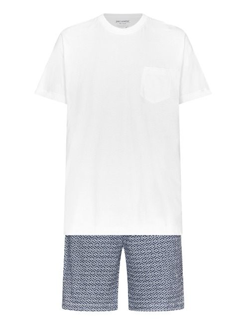 Pastunette Homme blanc shortama