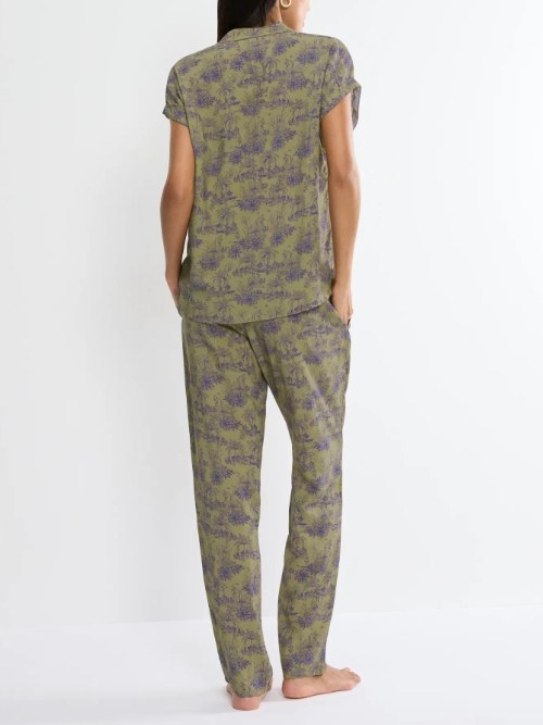 Triomphe Boyfriend Fit vert pyjama