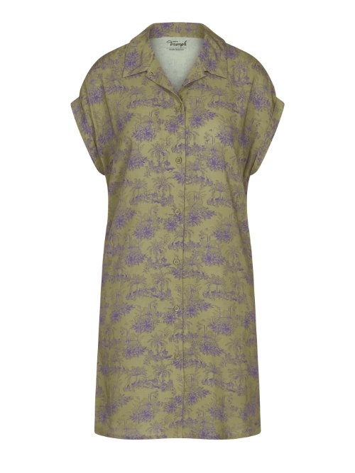 Triomphe Boyfriend Fit vert chemise de nuit