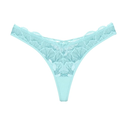 Triomphe Palina Moonlight Kiss bleu culotte string