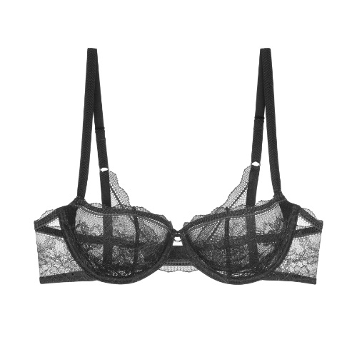 Triomphe Comfort Allure noir soutien-gorge sans forme
