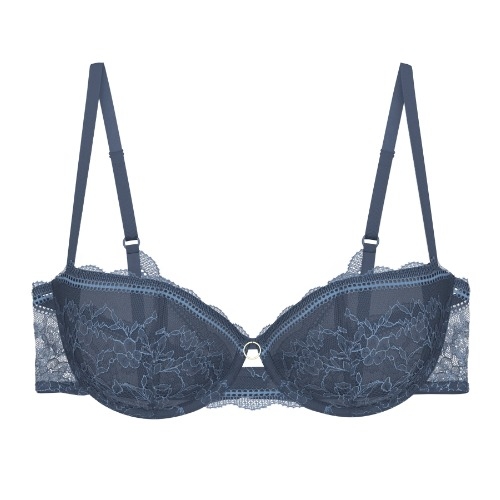 Triomphe Comfort Allure bleu soutien-gorge sans forme